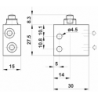 Microventil 3/2 NO - 315 MA UL filet M5