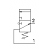 Microventil 3/2 NO - 315 MB UL filet M5