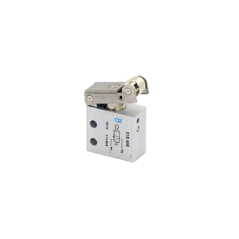 Microventil 3/2 NO - 315 MR cu levier rola , filet M5