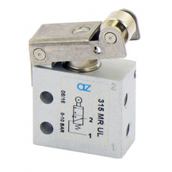 Microventil 3/2 NO - 315 MR UL cu levier rola , filet M5