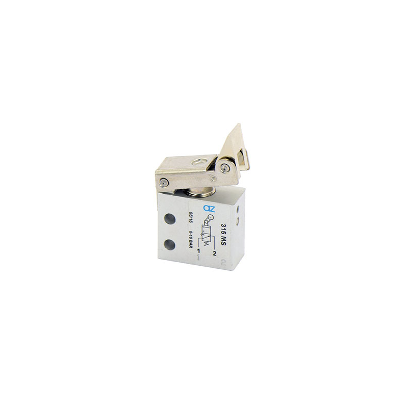Microventil 3/2 NO - 315 MS  cu levier unidirectional , filet M5