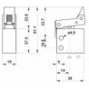 Microventil 3/2 NO - 315 MS  cu levier unidirectional , filet M5