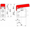 Microventil 3/2 NO - 315 MGR UL filet M5 cu parghie rosie