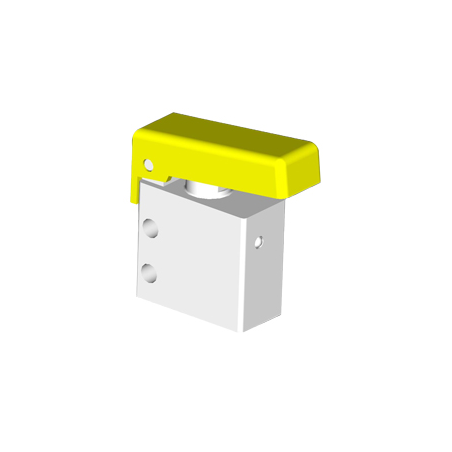 Microventil 3/2 NO - 315 MGG filet M5 cu parghie galbena