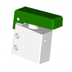 Microventil 3/2 NO - 315 MGV filet M5 cu parghie verde