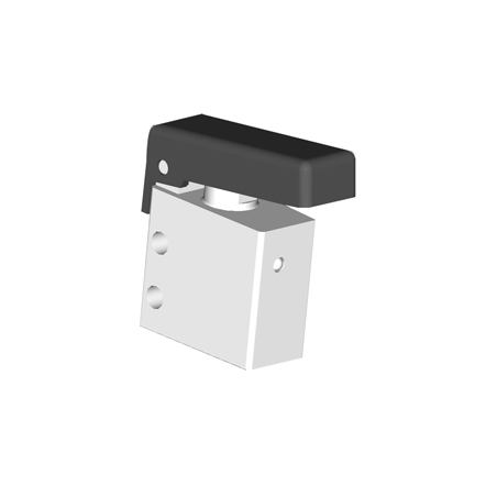 Microventil 3/2 NO - 315 MGN filet M5 cu parghie neagra