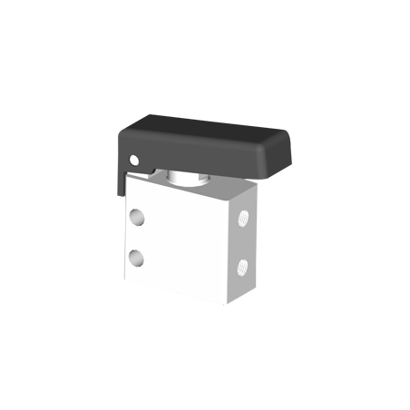 Microventil 3/2 NO - 315 MGN UL filet M5 cu parghie neagra