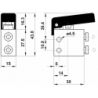 Microventil 3/2 NO - 315 MGN UL filet M5 cu parghie neagra