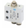 Microventil 2/2 NC - 204 MA  push-in tub Ø4 cu tija