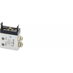 Microventil 2/2 NC - 204 MB UL push-in tub Ø4