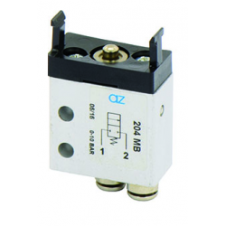Microventil 2/2 NC - 204 MB push-in tub Ø4