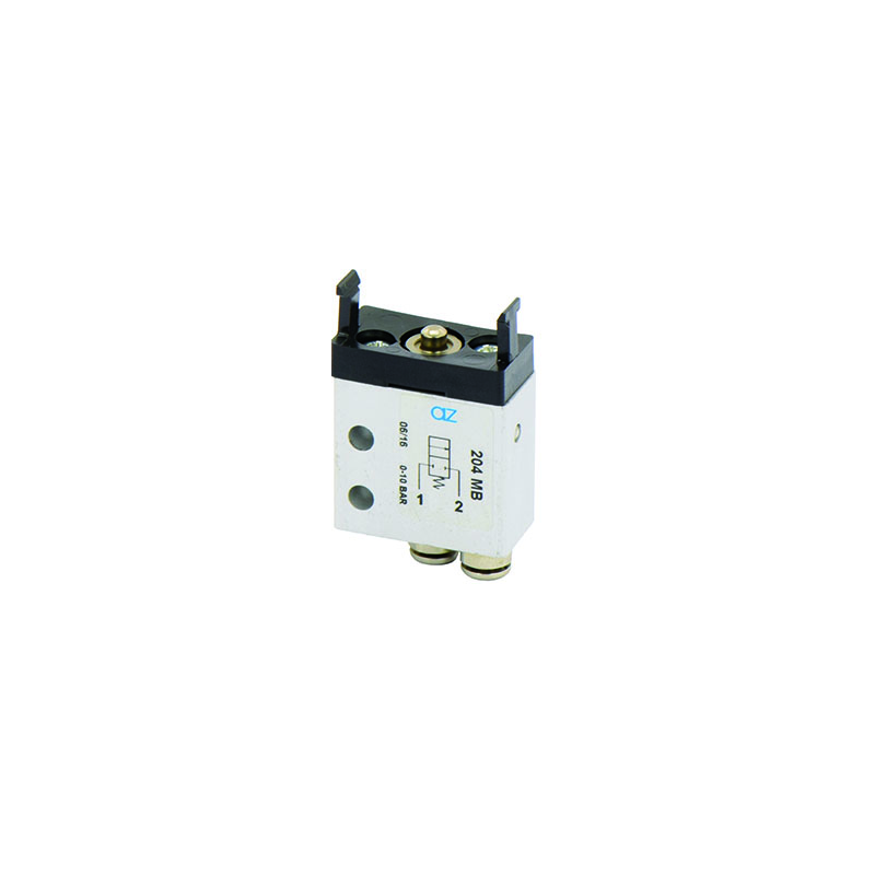 Microventil 2/2 NC - 204 MB push-in tub Ø4