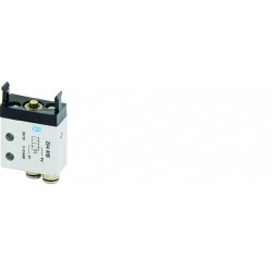 Microventil 2/2 NC - 204 MB push-in tub Ø4