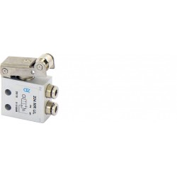 Microventil 2/2 NC - 204 MR UL cu levier rola , push-in tub Ø4