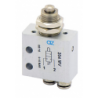 Microventil 2/2 NC - 204 MV cu Prindere Panou push-in tub Ø 4