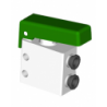 Microventil 2/2 NC - 204 MGV UL push-in tub Ø4 cu parghie verde