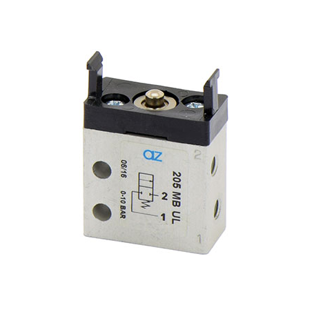 Microventil 2/2 NC - 205 MB UL filet M5