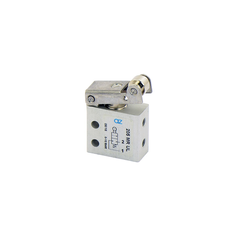 Microventil 2/2 NC - 205 MR UL cu levier si rola , filet M5