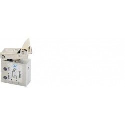 Microventil 2/2 NC - 205 MS cu levier unidirectional , filet M5