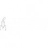 Microventil 2/2 NC - 205 MS cu levier unidirectional , filet M5