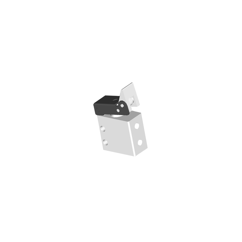 Microventil 2/2 NC - 205 MS UL cu levier unidirectional , filet M5