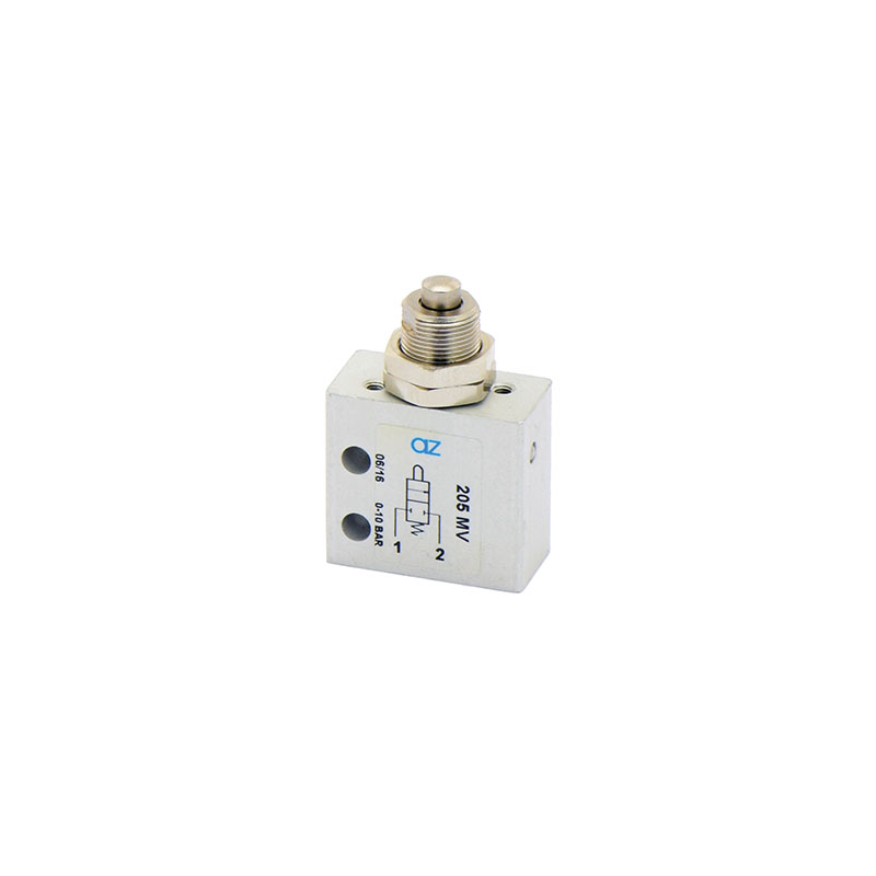 Microventil 2/2 NC - 205 MV cu tija , prindere panou filet M5