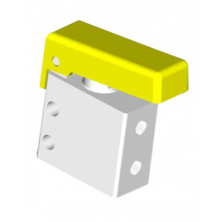 Microventil 2/2 NC - 205 MGG UL filet M5 cu parghie galbena
