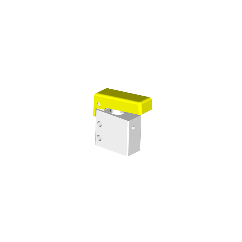 Microventil 2/2 NC - 205 MGG filet M5 cu parghie galbena