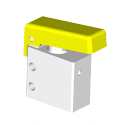 Microventil 2/2 NC - 205 MGG filet M5 cu parghie galbena