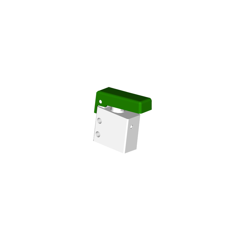 Microventil 2/2 NC - 205 MGV filet M5 cu parghie verde