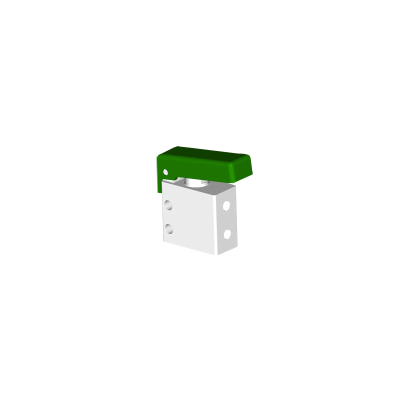 Microventil 2/2 NC - 205 MGV UL filet M5 cu parghie verde