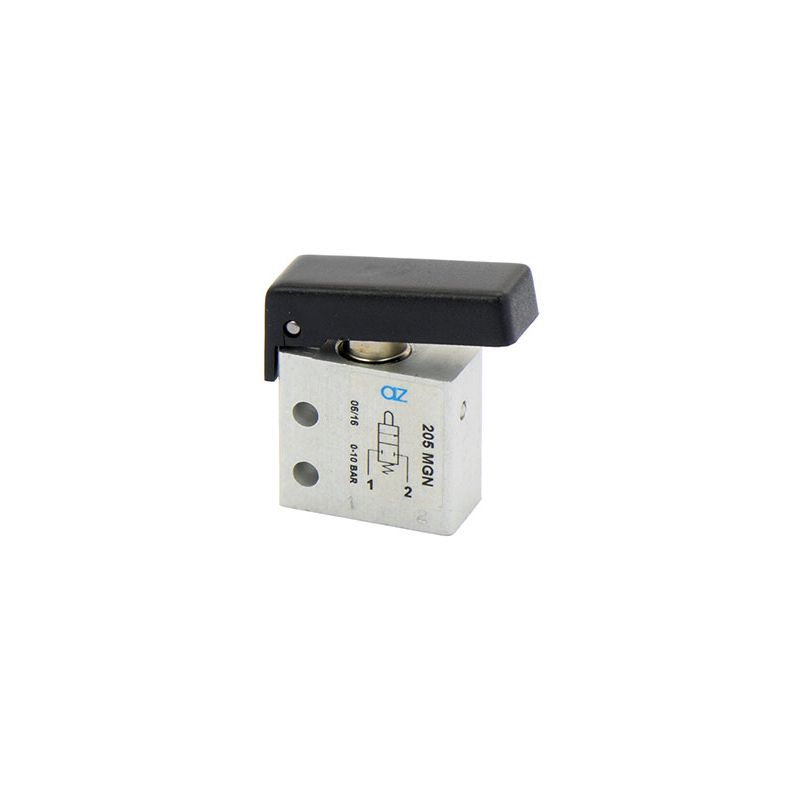 Microventil 2/2 NC -205 MGN filet M5 cu parghie neagra