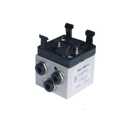 Microventil 5/2 - 504 MB CU,push-in tub  Ø4