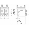 Microventil 5/2 - 504 MB UL push-in tub Ø4