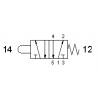 Microventil 5/2 -505 MB filet M5