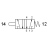 Microventil 5/2 -505 MB UL filet M5