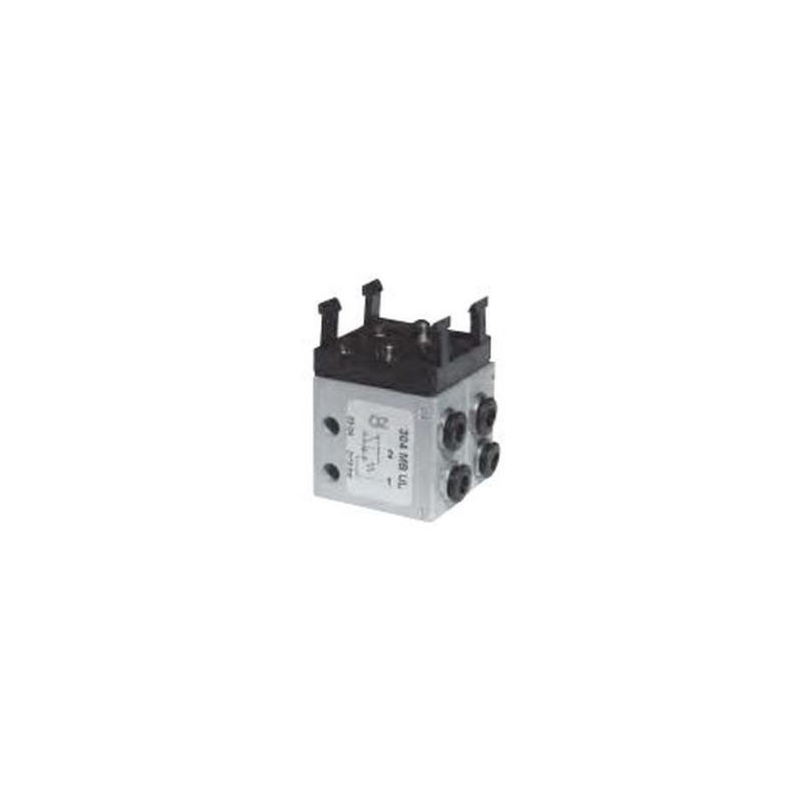 Microventil 5/3 centru deschis - 2.304 MB UL push-in Ø 4