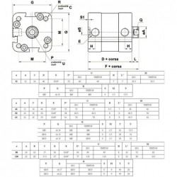 Cilindri pneumatici compacti, dublu efect, magnetic, neamortizat