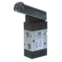 Microvalva 3/2 - 321 MR cu levier si rola , revenire cu arc
