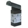 Microvalva 3/2 - 321 MR cu levier si rola , revenire cu arc