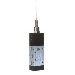 Microvalva 5/2 -521 MN cu antena servopilotata, revenire cu arc