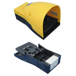 Pedala 5/2 - PED 502 BS, bistabila cu capac de protectie si element de siguranta