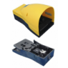 Pedala cu contact electric NC/NO - PED EBS,bistabil cu carcasa de protectie si element de siguranta