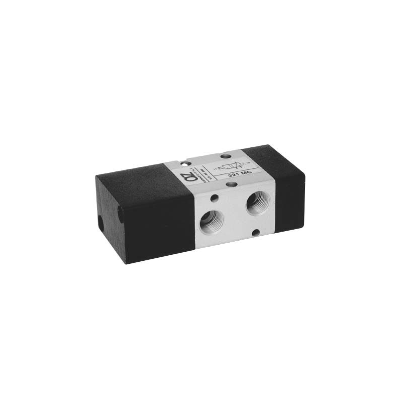 Valva pneumatica 3/2 NC - 321 MC ,revenire cu arc
