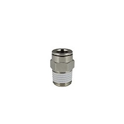 Cuple rapide push-in alama nichelata drepte filet exterior