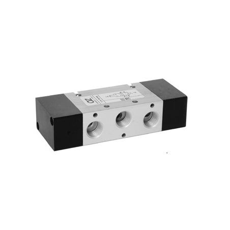 Valva pneumatica 5/2 - 522 MRC , revenire cu arc ,capace ranforsate