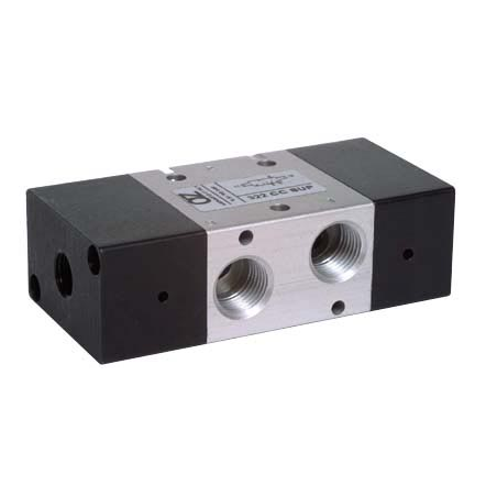 Valva pneumatica 3/2 NC - 322 CC SUP comanda superioara , dubla comanda