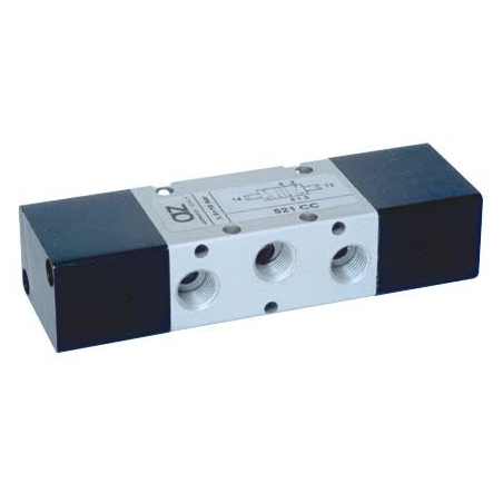 Valva pneumatica 5/2 - 521 CC, dubla comanda