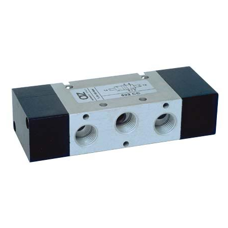 Valva pneumatica 5/2 - 522 CC, dubla comanda