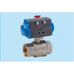 8P007900 Valva 2/2 alama   nichelata  cu actuator dubla actiune